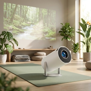 Proyector DLP HY300pro de 8GB de Almacenamiento, Android 14, Mini Proyector de Video Portátil para Cine en Casa, WiFi 2.4G/5G/BT4.1, Gran Venta - Product Image 6