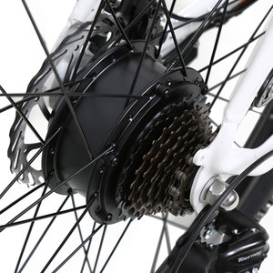 Bicicleta Eléctrica de Montaña TXED con Potente Motor Trasero de 250W, Batería de 36V/10.4Ah y Frenos de Disco Mecánicos, Bicicleta Híbrida Eléctrica - Product Image 6