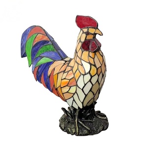 Serie de lámparas de mesa de vidrio de color animal de Venta caliente, adecuada para la decoración del dormitorio por entusiastas de la noche, adecuada para uso en la habitación - Product Image 1