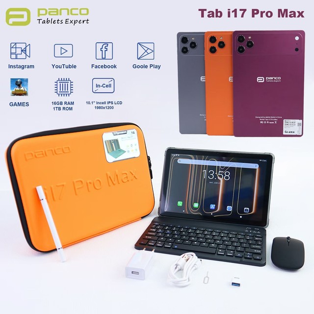 Cross-border Tabi 17 Pro Max 10.1-inch MTK Android 4G Calling 32GB Tablet PC with Storage Box