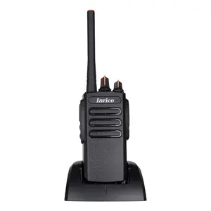 Kalite güvencesi Inrico IP168S VHF UHF 3-8km çağrı mesafesi 16 kanal analog kullanışlı profesyonel radyo