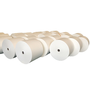 Envoltura de alimentos al por mayor, papel resistente a la grasa para caja de hamburguesas y vasos de papel, materia prima, rollo <span class=keywords><strong>jumbo</strong></span>, rollo de papel recubierto de PE - Product Image 6
