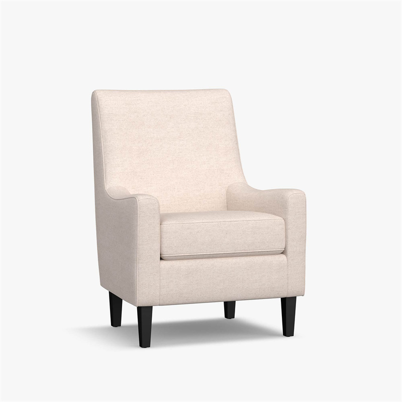 Modern Living Room Chairs Fabric Sofa Home Furniture Isaac Upholstered Armchair