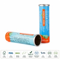 Tubes en carton longs personnalisés pour l'emballage alimentaire d'huile d'olive et d'huile de camélia, écologiques