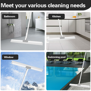 Rasqueta <span class=keywords><strong>de</strong></span> Plástico Resistente para Pisos Industriales <span class=keywords><strong>de</strong></span> 45 cm, Limpiador Mágico para Azulejos <span class=keywords><strong>de</strong></span> Baño y Hogar - Product Image 5