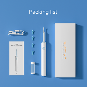 <span class=keywords><strong>FIND</strong></span> B Cámara de eliminación de cera del oído Endoscopio Visual Ear Pick Kit con conectividad inalámbrica Wi-Fi Compatible con teléfonos IOS y Android - Product Image 6