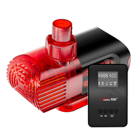Pompe à eau d'aquarium silencieuse à haute efficacité, débit réglable, pompe submersible DC pour aquarium, fontaine, hydroponie