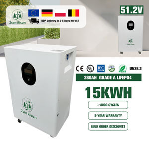 8000サイクル+10年保証 10Kw 15Kwh インバーター リチウムイオンパック <span class=keywords><strong>48V</strong></span> 300Ah 100Ah 200Ah ソーラーLifepo4バッテリー - Product Image 1