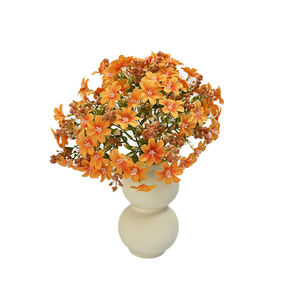 Vente directe usine – Fleurs artificielles en soie réalistes, petites marguerites à <span class=keywords><strong>7</strong></span> tiges, faites à la main, pour la vente en gros, longue durée - Product Image 1