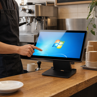 Terminal de point de vente tactile de bureau pour café, bar, restaurant, magasin de détail, supermarché, caisse, comptoir de caisse, Windows 10