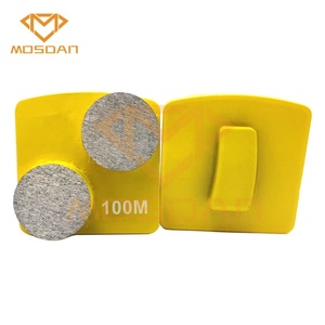 Utensili per ala a disco con piastra abrasiva diamantata a doppio pulsante a bloccaggio rapido per smerigliatrici per pavimenti Klindex - Product Image 4