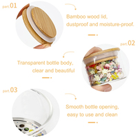 Gobelet en verre anti-déversement avec couvercle pour liquides acryliques, nettoyage des pinceaux à ongles et stockage du monomère, outil de manucure pour salon