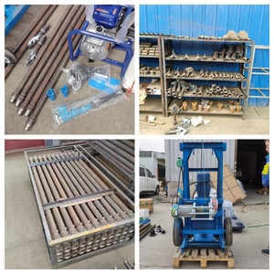 Electric Hydraulic Water Well <b>Drilling</b> Rig with <b>Pump</b> & Motor Portable 30-80m Depth for Drinking Water & Farm Irrigation - Product Image 3