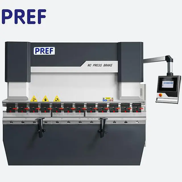 Machine à cintrer magnétique manuelle de tôle PREF 80/1600 de petite taille avec caractéristique de formation d'extrémité