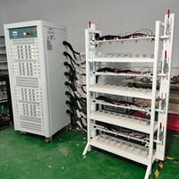 Équipement de test de cycle de batterie prismatique CC CV à 16 canaux pour batteries de stockage d'énergie, testeur de classification de capacité d'usine