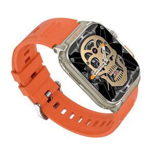 Tkyuan นาฬิกาอัจฉริยะสำหรับผู้ชาย, นาฬิกา P5มีไฟ LED ขนาด1.91นิ้ว430mAh Ip68แบตเตอรี่ขนาดใหญ่กันน้ำนาฬิกากีฬากลางแจ้ง - Product Image 3