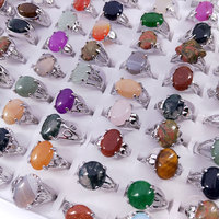 Vente directe usine pour le commerce électronique transfrontalier et l'approvisionnement extérieur : Bague en tungstène électroplaqué à forme géométrique, assortiment en boîte