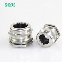 Presse-étoupes métalliques de haute qualité PG7, PG9, PG11, PG13.5 SS304/SS316L pour boîte de jonction IP68 - Prix Pg 21