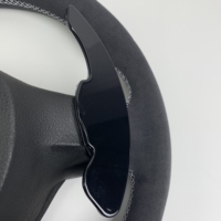 Volant en cuir pleine fleur avec LED pour Golf 5 6 7 R MK5 MK6 MK7 MK7.5 Gti Polo Passat CC B8 Scirocco