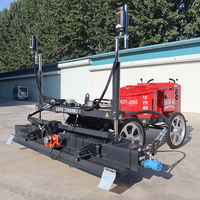 Machine à vibrer le béton laser 2955 mm, largeur de plaque vibrante, couleur personnalisée, équipement de nivellement de sol haute planité