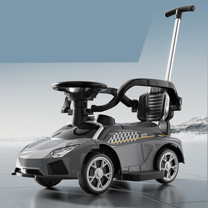 2025 <span class=keywords><strong>2</strong></span> bis 4 Jahre Baby Aufsitz-Spielzeugauto Kinderwagen Plastik Fußbetriebenes Großes Kinder-Schiebeauto mit Schiebegriff - Product Image 2