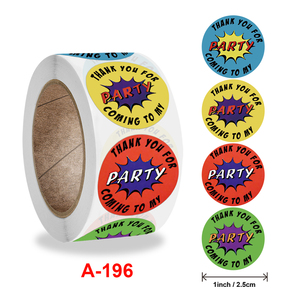 Chất nổ niêm phong Sticker giấy phong bì trang trí nướng bánh Sticker tùy chỉnh in Vinyl PVC nhãn - Product Image 4