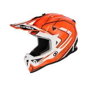 Casco da Moto Bitter Offroad Linear 22-06 Grafica Bianca - Product Image 1