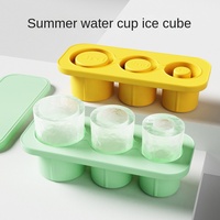 Moules à glaçons en silicone en forme de tasse personnalisés avec logo OEM ODM pour whisky/cocktails, écologiques