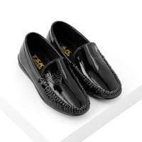 Charol de alta calidad con acabado brillante Niños Cómodo Duradero con diseño de hebilla Forro de malla para fiestas - Product Image 2