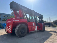 Bon prix Kalmar DRF450 Reach Stacker d'occasion à vendre au port de Shanghai Kalmar 45 tonnes Manipulateur de conteneurs DRF450 DRT450 DRU450