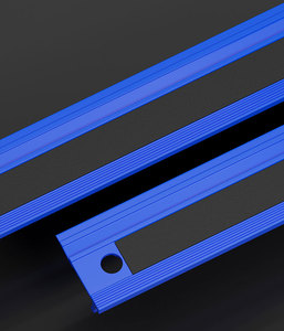 Lega di alluminio di 45cm con il bordo diritto magnetico protettivo ispessito disegno arte taglio righello per falegname architetto - Product Image 3