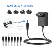 Convertisseur AC/DC à prise européenne 2 broches homologué GS, 230V vers 12VDC 2000mA, unité d'alimentation SELV pour l'électronique OEM