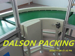 الترويجية تحول جولة الأخضر الغذاء دائرة pvc الحزام الناقل/وحدات حزام سير بلاستيك - Product Image 4