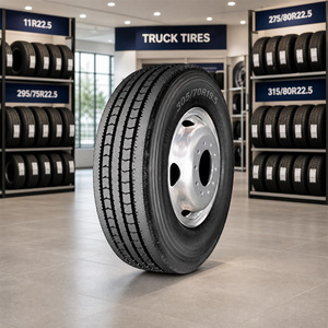 Pneu de camion et de bus radial tout acier sans chambre à air chinois, prix de gros 265/70R19.5 285/70R19.5 305/70R19.5, pneu de semi-remorque - Product Image 1