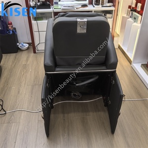 Fauteuil de lavage de cheveux Kisen populaire, mobilier multifonctionnel pour salon, pour le lavage, la coupe et le coiffage, inclinable électriquement - Product Image 5