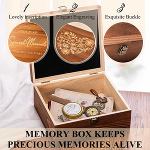 Juego de Vasos de Whisky Grabados Personalizados de 11 oz con Piedras Enfriadoras de Whisky y 2 Vasos de Whisky en Caja de Madera de Recuerdo, desde Almacén en EE. UU. - Product Image 5