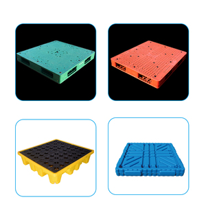 Nhiệm vụ nặng nề đôi mặt 4 cách nhập cảnh công nghiệp đảo ngược kho sử dụng <span class=keywords><strong>Pallet</strong></span> Nhựa lớn có thể xếp chồng lên nhau - Product Image 2