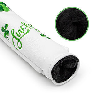 Funda de Piel Sintética Premium para Palos de Alineación de Golf, Personalizada en Tres Colores, con Capacidad para 2 Palos - Product Image 6