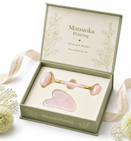 Boîte cadeau magnétique personnalisée en gros avec votre logo, en carton rigide, estampillée à chaud, motif floral, insert en mousse pour outils de spa