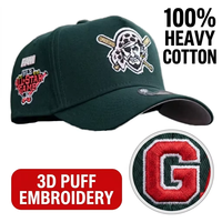 Gorra de Béisbol Vintage Personalizada de Alta Calidad con Parche Lateral de Puntos, Estructura en A, 100% Poliéster, Transpirable e Impermeable, Deportiva