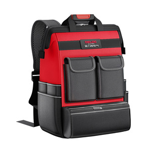Delixi Electric Tool Backpack 200 Lb Capacity Water Resistant Multi Function Electrical Repair Storage Bag - Product Image 5