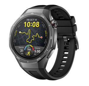 Montre Huawei Watch GT 5 46 mm VERSION MONDIALE Noir AMOLED 1,43 pouces 50 m 5ATM par FedEx - Product Image 1