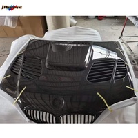 Pour BMW Série 3 E46 1998-2006 2/4 portes, style M3, capot moteur avant en fibre de carbone 3K, kit carrosserie aérodynamique