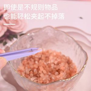 Macaron Colored Plastic Tweezers Pointed Tip 8cm11.5cm For Manicure Journaling DIY Nail Art Stickers - Product Image 5