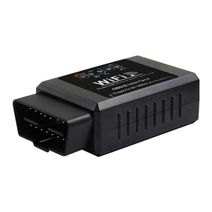 Conector <span class=keywords><strong>OBD</strong></span> WiFi V1.5 Lector de código Coche <span class=keywords><strong>OBD</strong></span> 2 Herramienta de diagnóstico Color negro ELM327 Adaptador <span class=keywords><strong>OBD</strong></span> Detector de escáner inalámbrico - Product Image 2