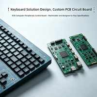 Fábrica de ensamblaje y personalización de PCB de teclados, ensamblaje de PCB de teclado de precisión para juegos y teclados mecánicos