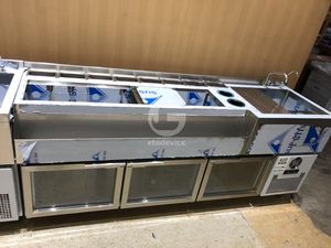 สถานีบาร์เทนเดอร์แบบถอดประกอบได้รุ่นใหม่ พร้อมระบบควบคุมดิจิทัล ผลิตภาพสูง ใช้งานง่าย โครงสร้างโลหะ ดีไซน์ตาข่าย - Product Image 3