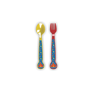 Juego de Cubiertos para Niños al por Mayor, Cuchara y Tenedor en Blíster, Vajilla para la Escuela - Product Image 1