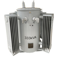 Transformador Monofásico Sumergido en Aceite con Bobinado de Aluminio, Capacidad Ajustable, Cilíndrico, 60Hz, Transformador de Distribución de Energía 10kV