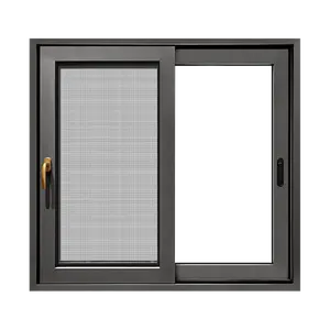 Customized Steel Or Cast Aluminium Frame Home Casement Sliding Glass windows And Doors For Home